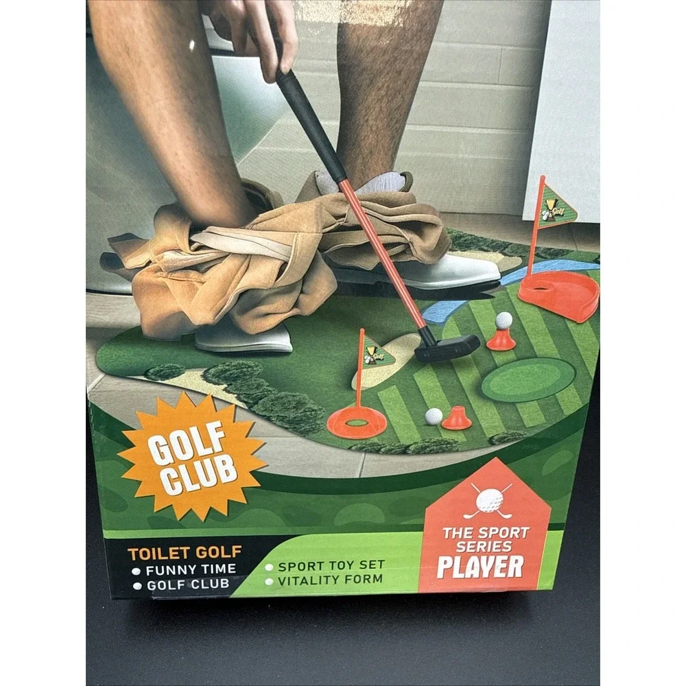 Kaelinda Toilet Golf Game‎ - Funny Gag Gift, Sealed/ New
